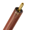 Lizard Grain Leather Wrap detail on Predator P3 Prowler pool cue handle