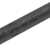 Predator BK Rush Night Claw Break Cue No Wrap full length side view showing matte black finish and shaft diameter