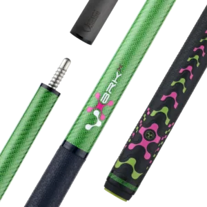 Poison VX Jump Break Cue Venom Carbon Green/Pink