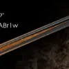 Close-up of Ebony and Amboyna burl wood grain detail on Exceed EXC2-SL5ABr1w cue butt
