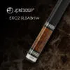 Side view highlighting wood finish and grip comfort of Exceed EXC2-SL5ABr1w