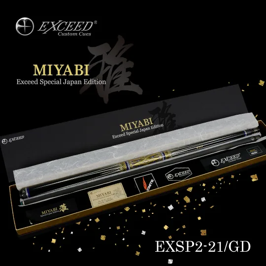 Exceed MIYABI billiard cue