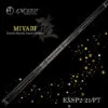 Tip detail of Zan Plus2 M on the Exceed EXSP2-21/PT MIYABI cue