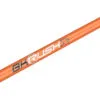Full-length profile of orange and black BK Rush break cue