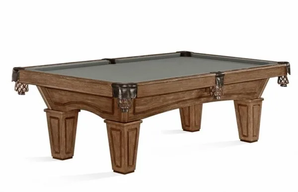 Allenton Rustic Dark Brown Pool Table