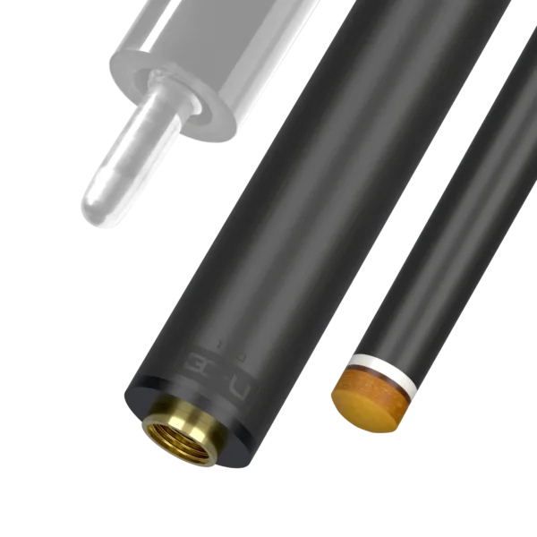 Predator REVO 3C-U ultra low deflection carom shaft with Uni-Loc quick-release joint and 11.8mm tip, carbon fiber composite construction